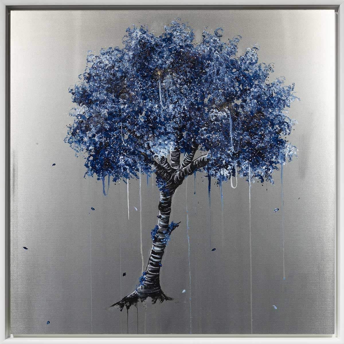 Lapis Lustre - Original - SOLD by artist Becky Smith - Wyecliffe Galleries