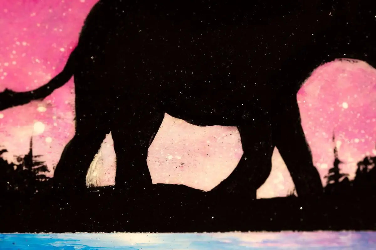 Lead Me to The Milky Way - Original - SOLD by artist Becky Smith - Wyecliffe Galleries