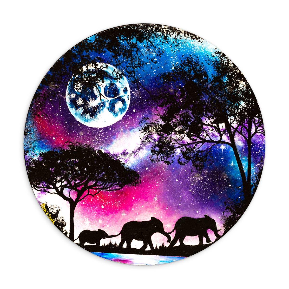 Lead Me to The Milky Way - Original - SOLD by artist Becky Smith - Wyecliffe Galleries