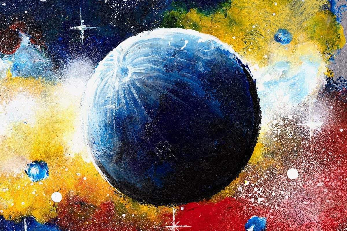 Leo - Original - SOLD by artist Becky Smith - Wyecliffe Galleries