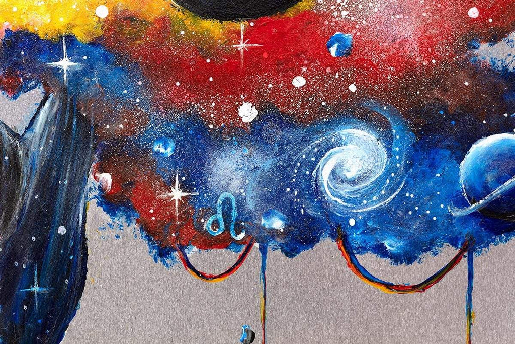 Leo - Original - SOLD by artist Becky Smith - Wyecliffe Galleries