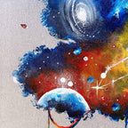 Leo - Original - SOLD by artist Becky Smith - Wyecliffe Galleries