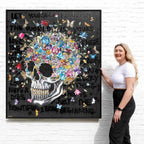 Let Yourself Flourish - Original - SOLD by artist Becky Smith - Wyecliffe Galleries