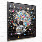 Let Yourself Flourish - Original - SOLD by artist Becky Smith - Wyecliffe Galleries