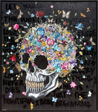 Let Yourself Flourish - Original - SOLD by artist Becky Smith - Wyecliffe Galleries