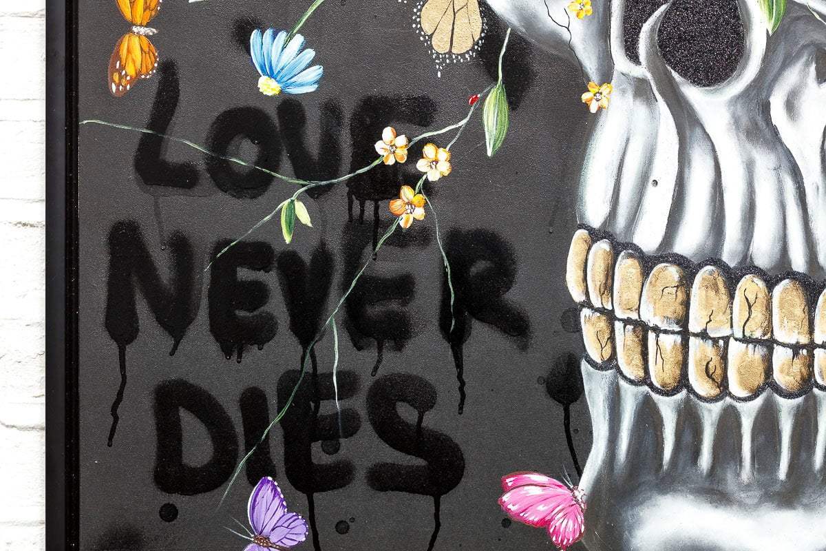 Let Yourself Flourish - Original - SOLD by artist Becky Smith - Wyecliffe Galleries