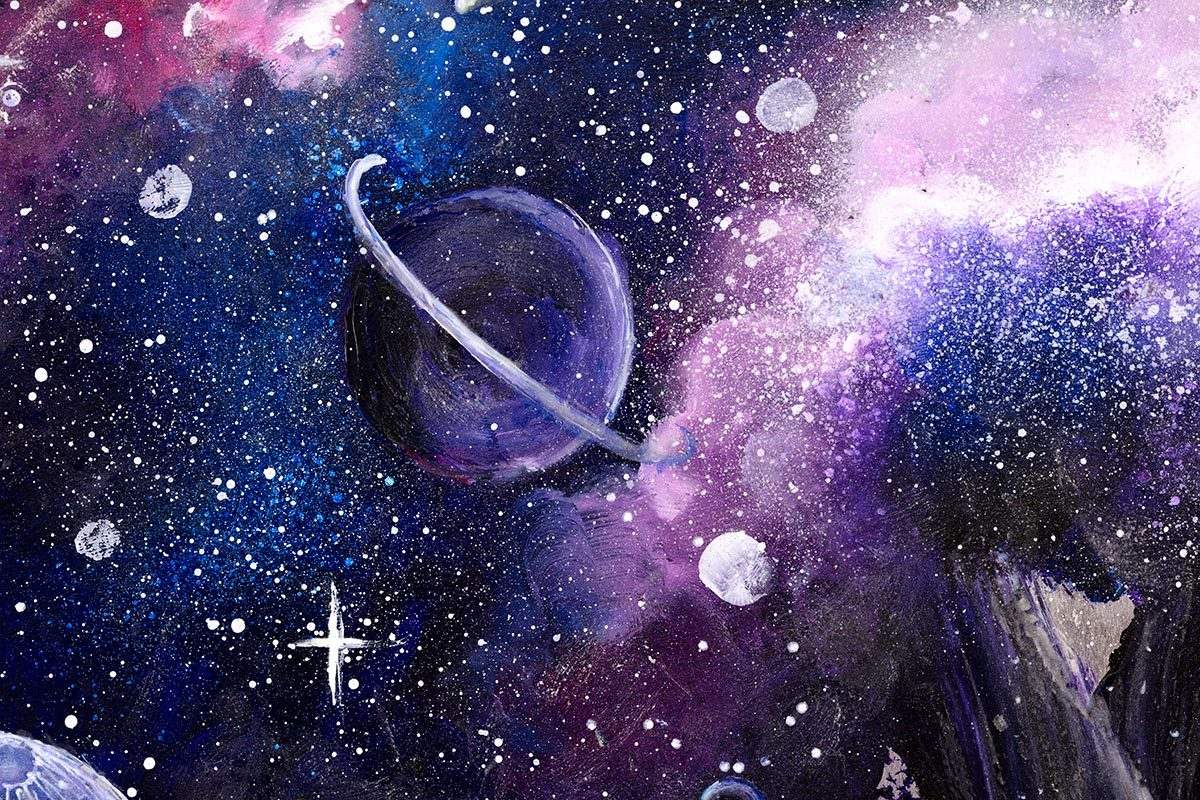 Libra - Original - SOLD by artist Becky Smith - Wyecliffe Galleries