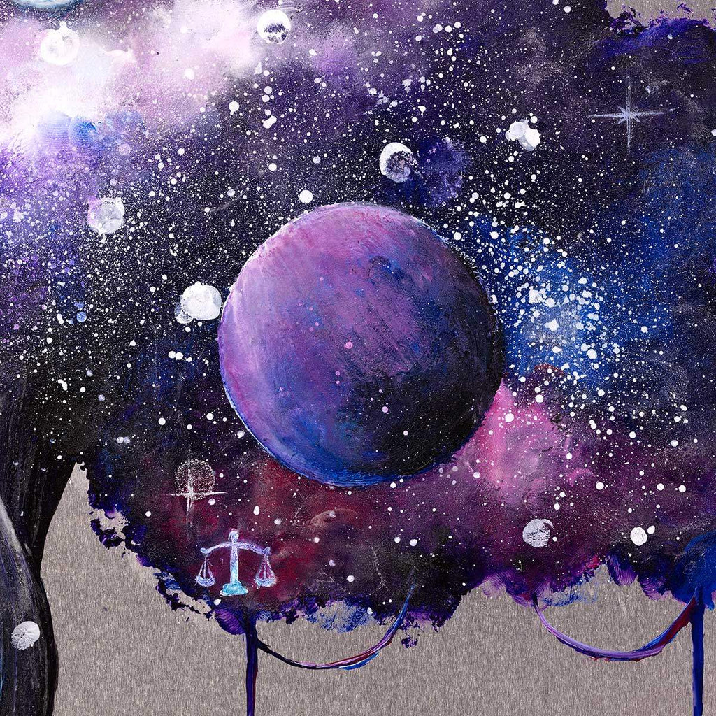 Libra - Original - SOLD by artist Becky Smith - Wyecliffe Galleries