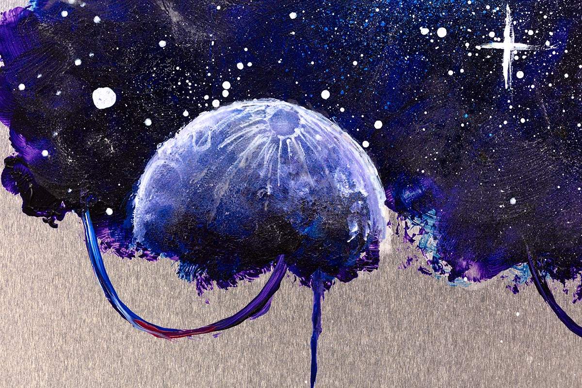 Libra - Original - SOLD by artist Becky Smith - Wyecliffe Galleries