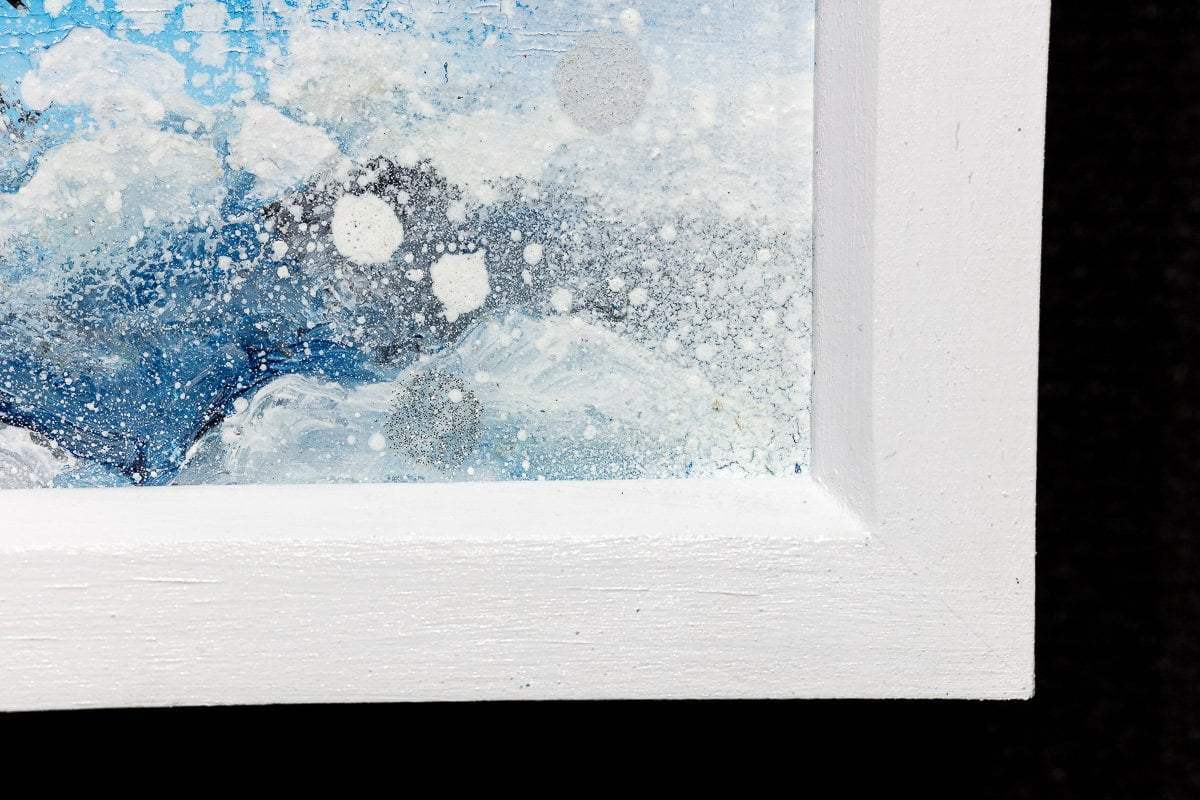 Looking At The Moon - Original - SOLD by artist Becky Smith - Wyecliffe Galleries