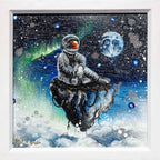 Looking At The Moon - Original - SOLD by artist Becky Smith - Wyecliffe Galleries