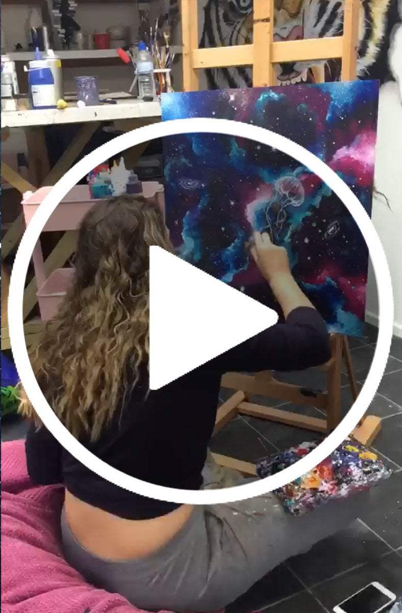 Lost In A Dream - Original - SOLD by artist Becky Smith - Wyecliffe Galleries