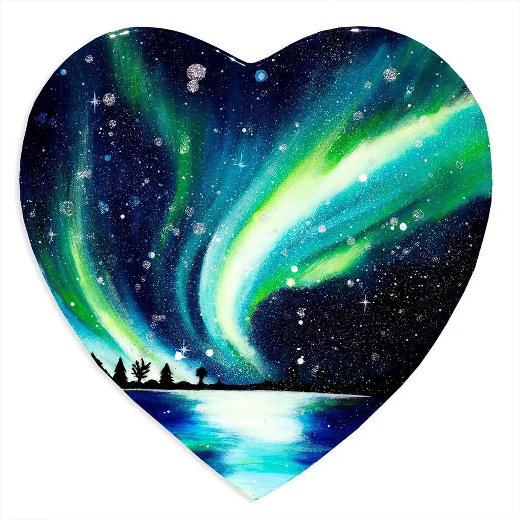 Love and Lights - Original - SOLD by artist Becky Smith - Wyecliffe Galleries