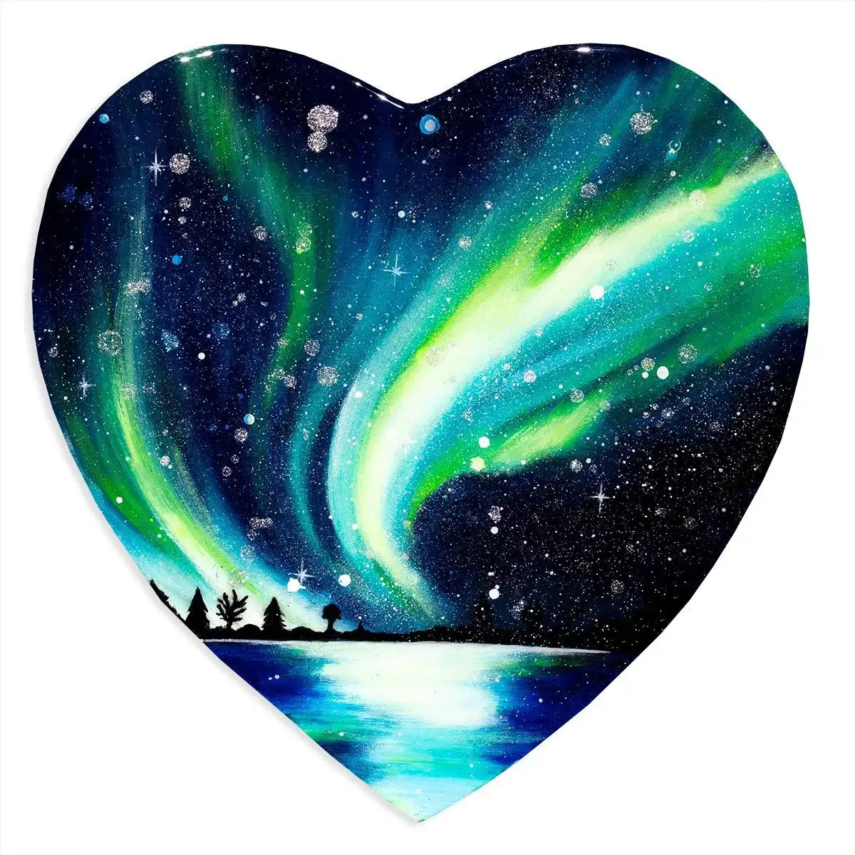 Love and Lights - Original - SOLD by artist Becky Smith - Wyecliffe Galleries