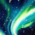 Love and Lights - Original - SOLD by artist Becky Smith - Wyecliffe Galleries