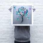 Love Birds and Blossom in Bloom - Standard Edition SET - SOLD by artist Becky Smith - Wyecliffe Galleries