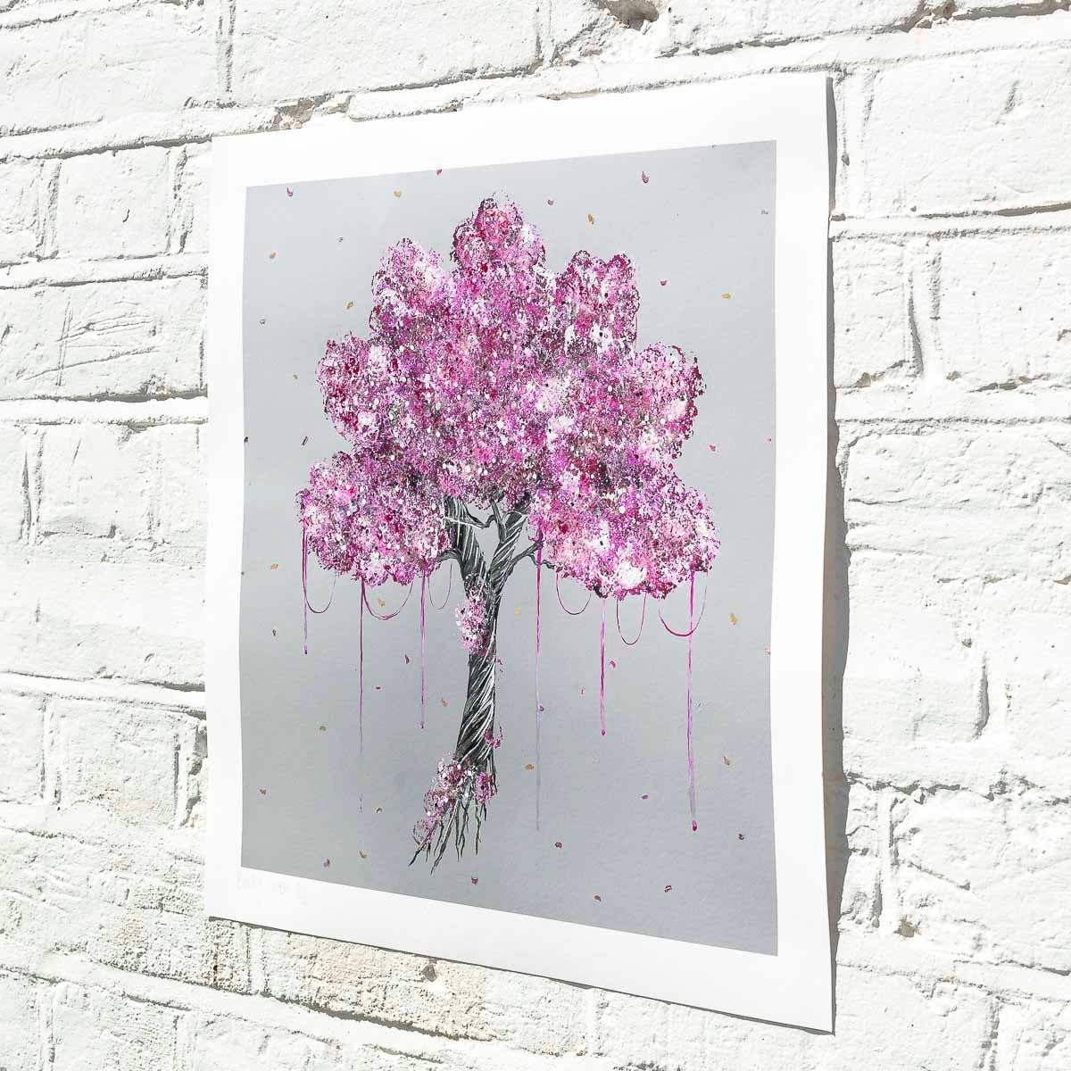 Love Birds and Blossom in Bloom - Standard Edition SET - SOLD by artist Becky Smith - Wyecliffe Galleries
