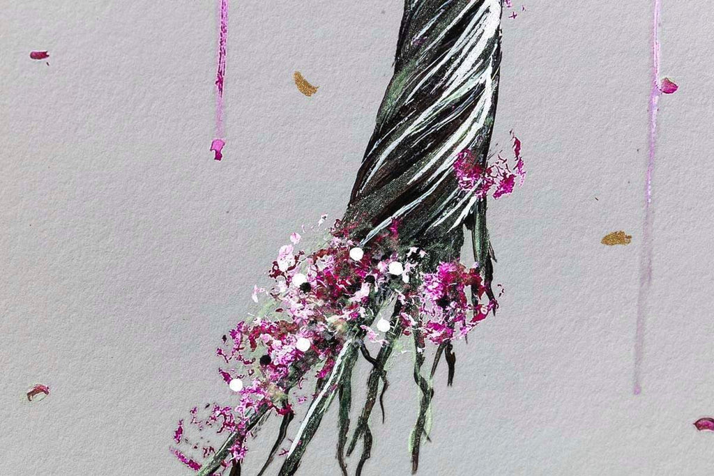 Love Birds and Blossom in Bloom - Standard Edition SET - SOLD by artist Becky Smith - Wyecliffe Galleries