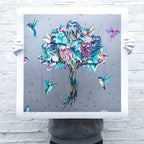 Love Birds - Artist Proof - SOLD OUT by artist Becky Smith - Wyecliffe Galleries