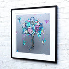 Love Birds - Artist Proof - SOLD OUT by artist Becky Smith - Wyecliffe Galleries