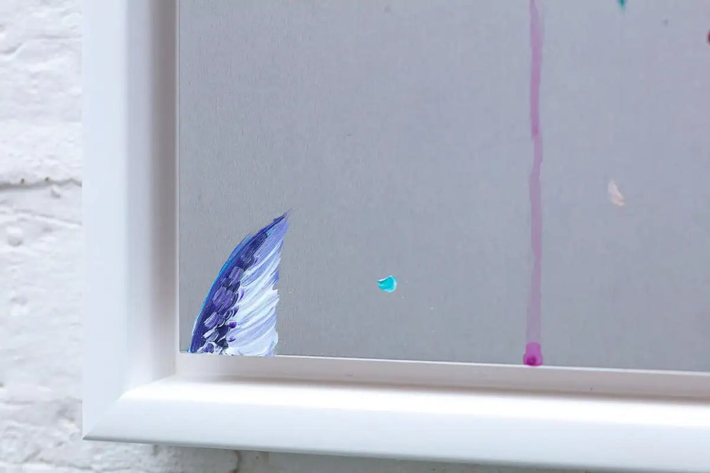 Love Birds - Published Original SOLD by artist Becky Smith - Wyecliffe Galleries