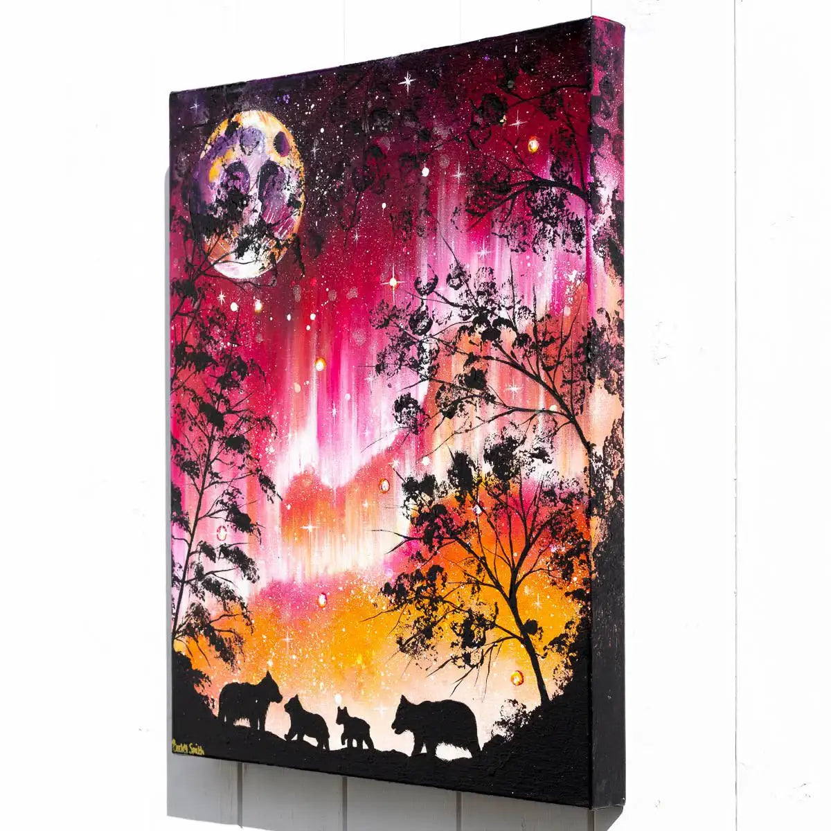 Love Guides Us Together - Original - SOLD by artist Becky Smith - Wyecliffe Galleries