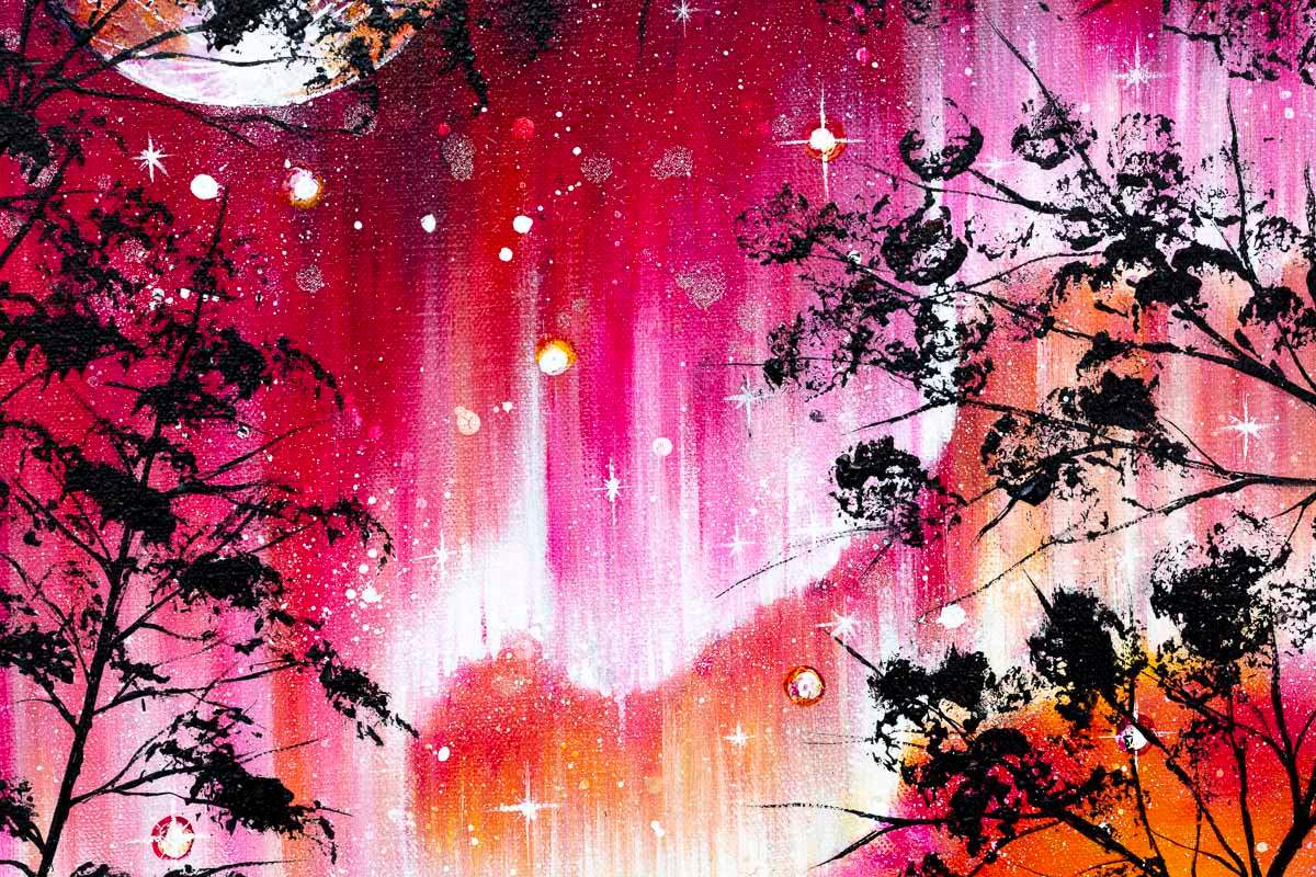 Love Guides Us Together - Original - SOLD by artist Becky Smith - Wyecliffe Galleries