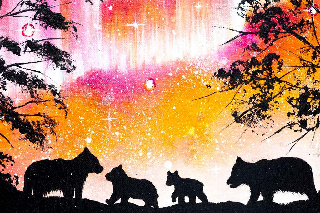 Love Guides Us Together - Original - SOLD by artist Becky Smith - Wyecliffe Galleries