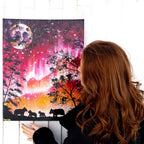 Love Guides Us Together - Original - SOLD by artist Becky Smith - Wyecliffe Galleries