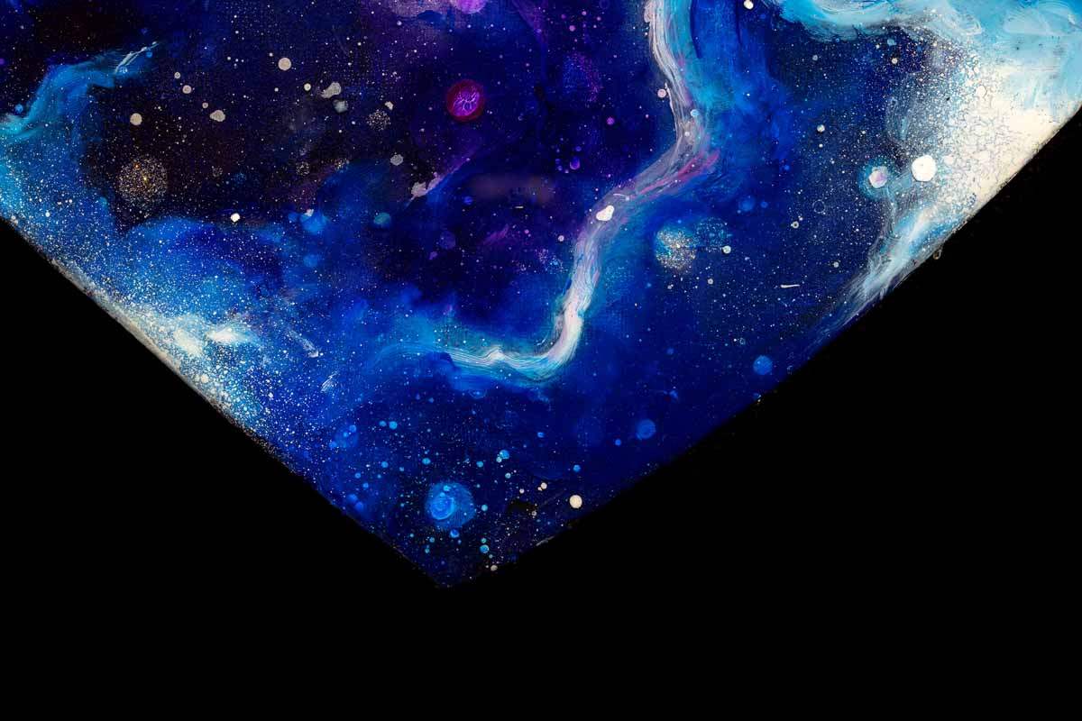 Love in The Galaxy - Original - SOLD by artist Becky Smith - Wyecliffe Galleries