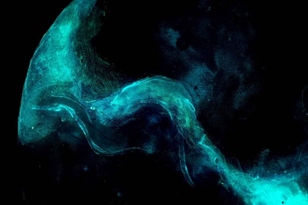 Love in The Galaxy - Original - SOLD by artist Becky Smith - Wyecliffe Galleries