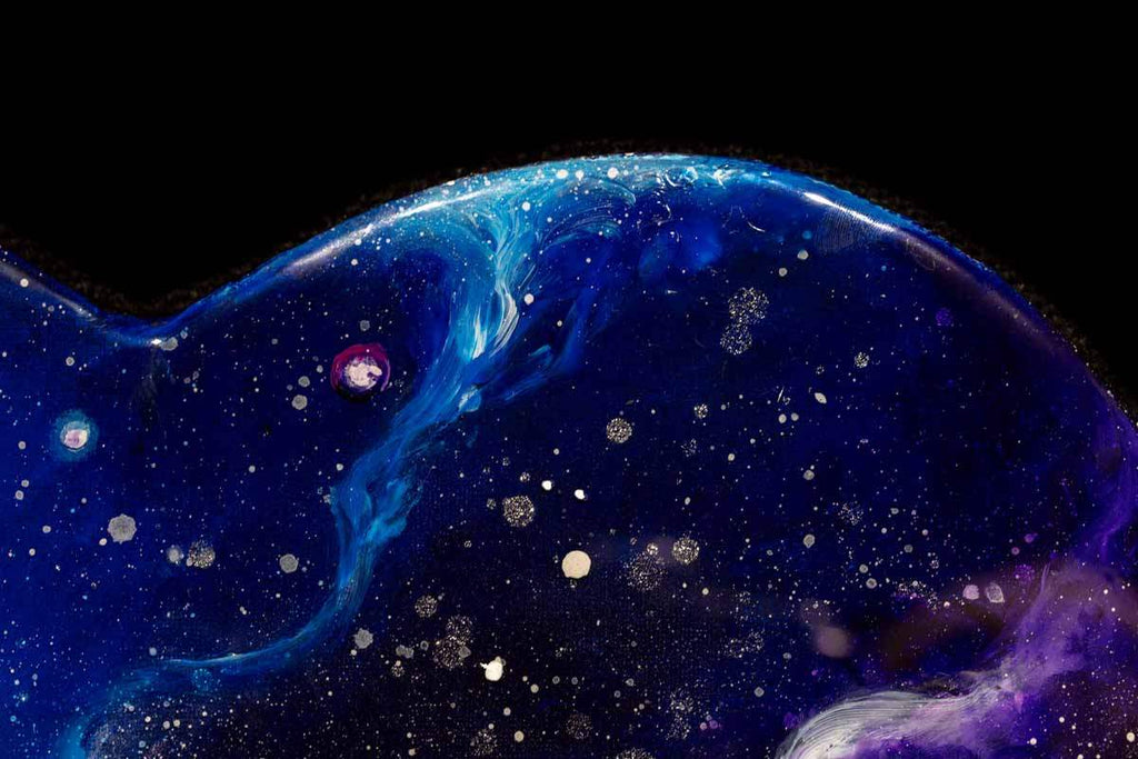 Love in The Galaxy - Original - SOLD by artist Becky Smith - Wyecliffe Galleries