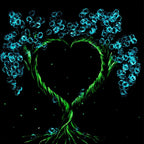 Love is Whole - Original - SOLD by artist Becky Smith - Wyecliffe Galleries