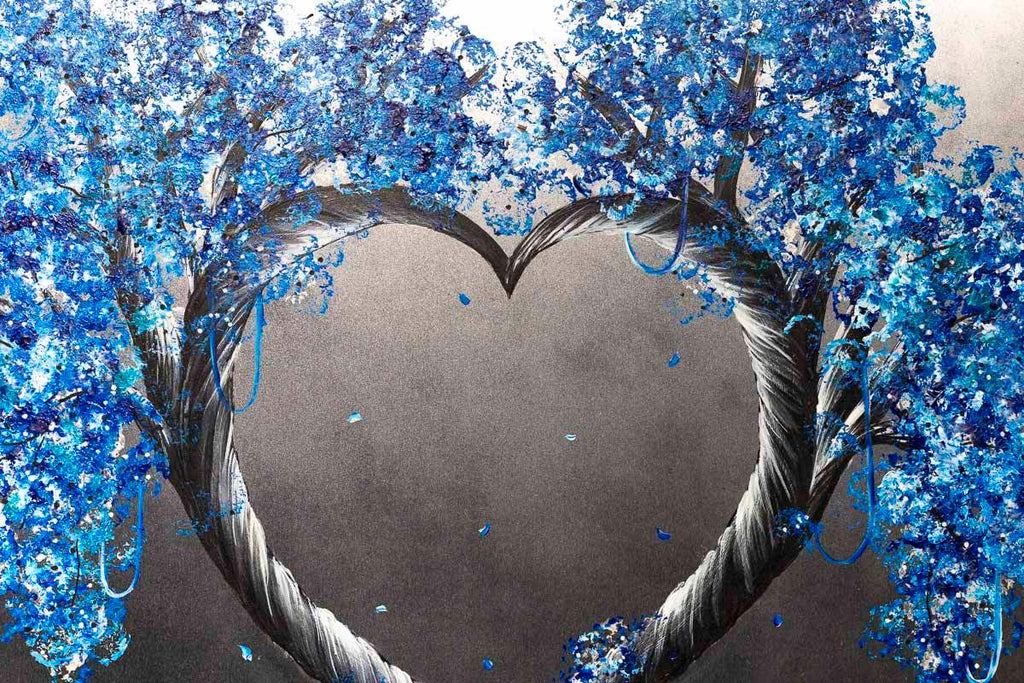 Love is Whole - Original - SOLD by artist Becky Smith - Wyecliffe Galleries