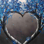 Love is Whole - Original - SOLD by artist Becky Smith - Wyecliffe Galleries