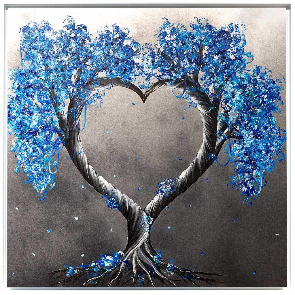Love is Whole - Original - SOLD by artist Becky Smith - Wyecliffe Galleries