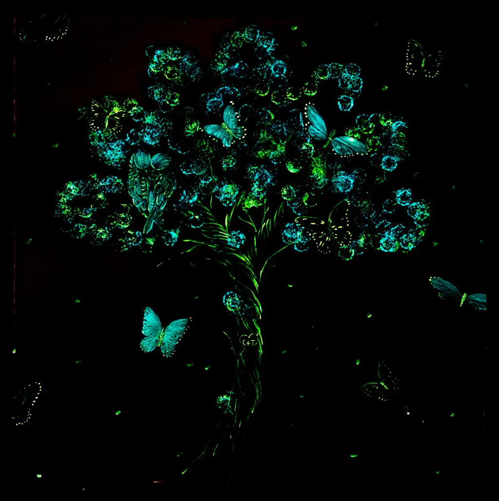 Love Tree - Original - SOLD by artist Becky Smith - Wyecliffe Galleries