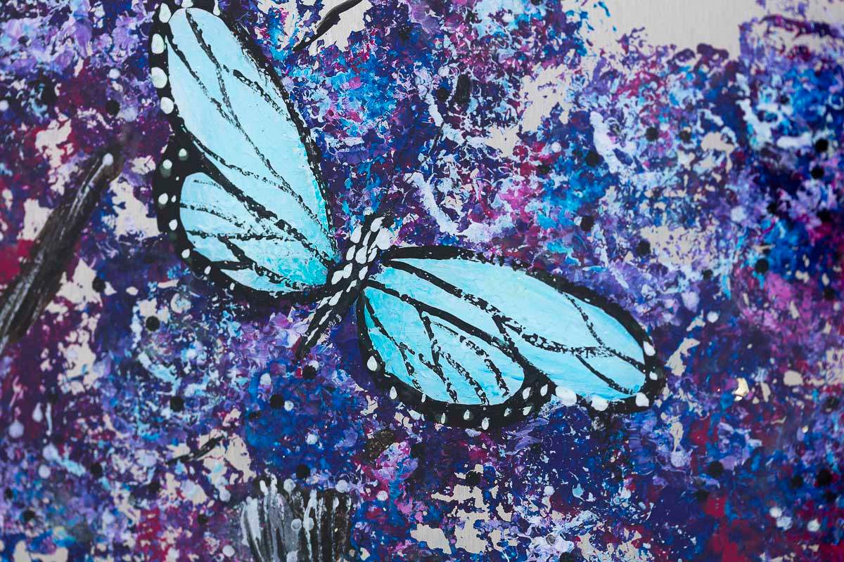 Love Tree - Original - SOLD by artist Becky Smith - Wyecliffe Galleries