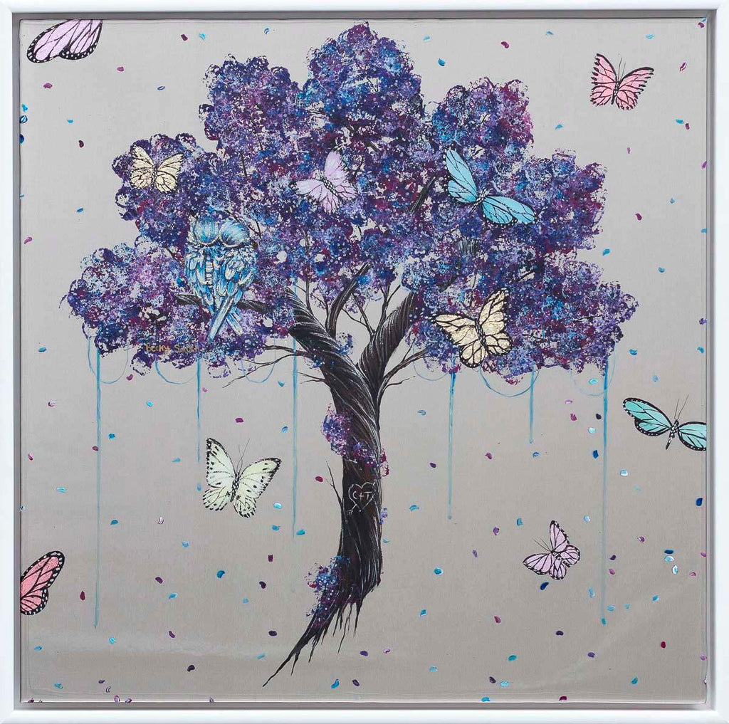 Love Tree - Original - SOLD by artist Becky Smith - Wyecliffe Galleries