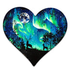 Love Under The Aurora Borealis - Original - SOLD by artist Becky Smith - Wyecliffe Galleries