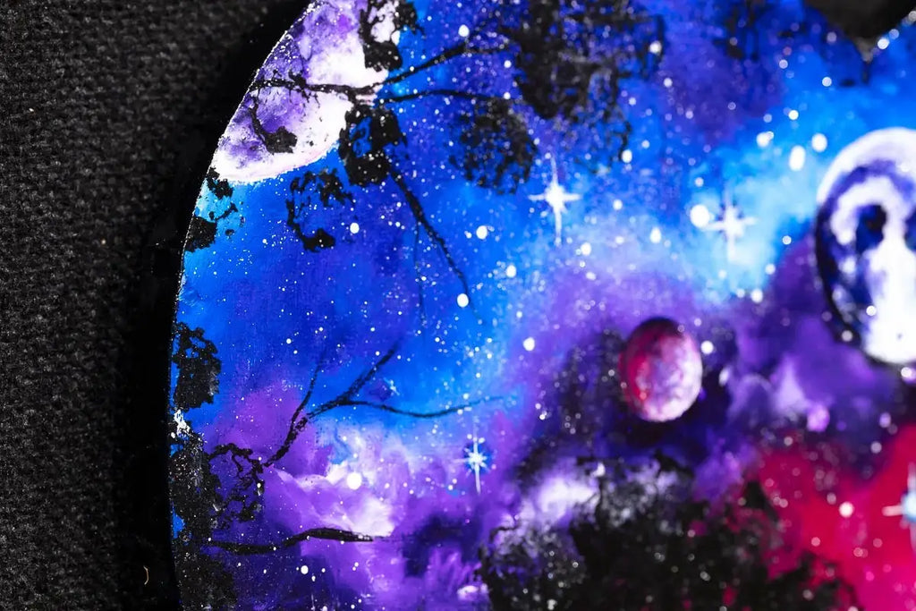 Meet Me Under The Milky Way - Original - SOLD by artist Becky Smith - Wyecliffe Galleries