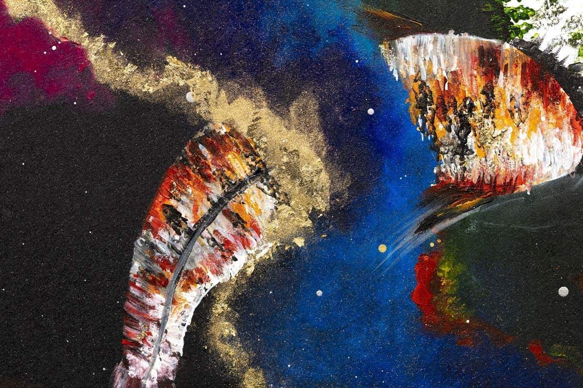 Mesmerising - Original - SOLD by artist Becky Smith - Wyecliffe Galleries