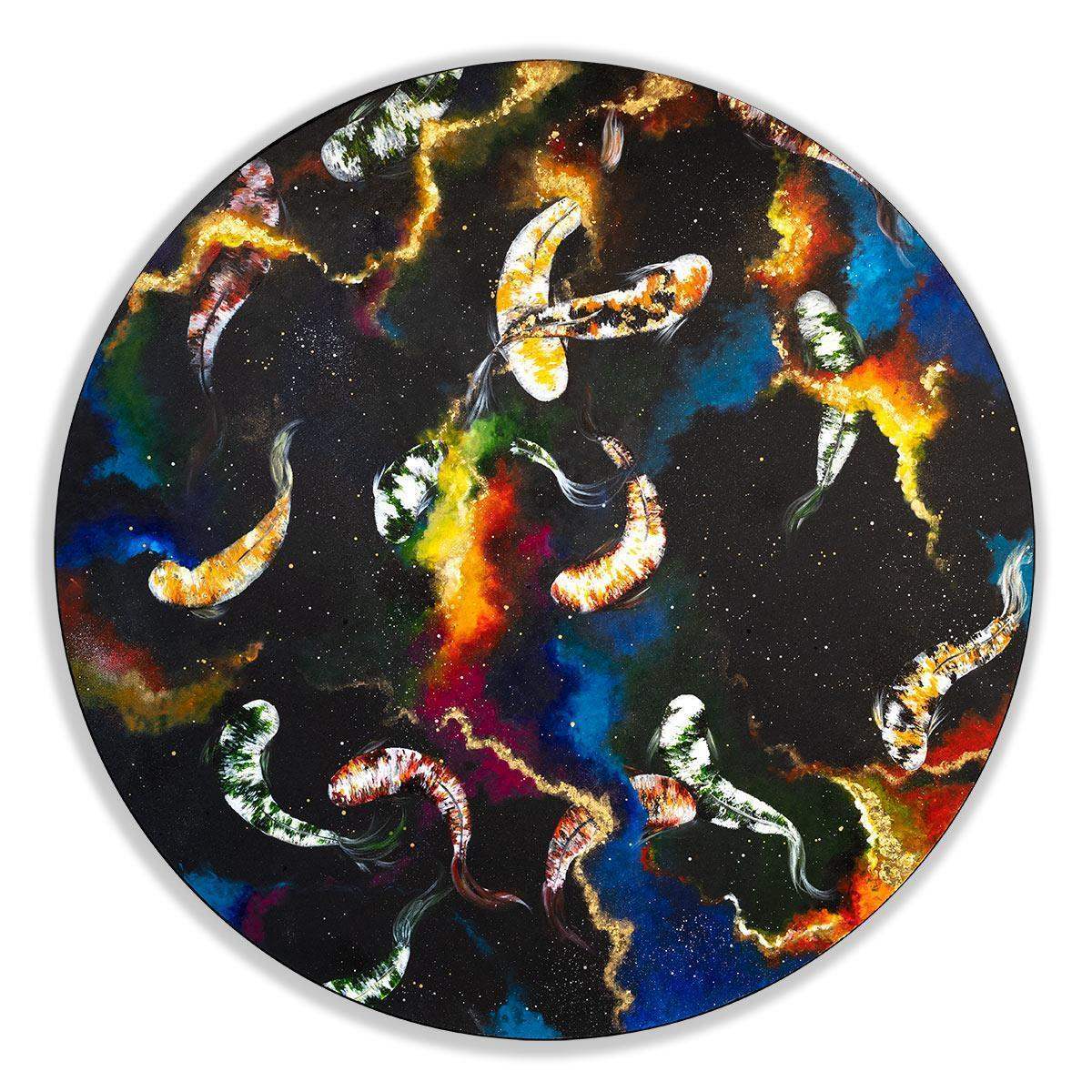 Mesmerising - Original - SOLD by artist Becky Smith - Wyecliffe Galleries