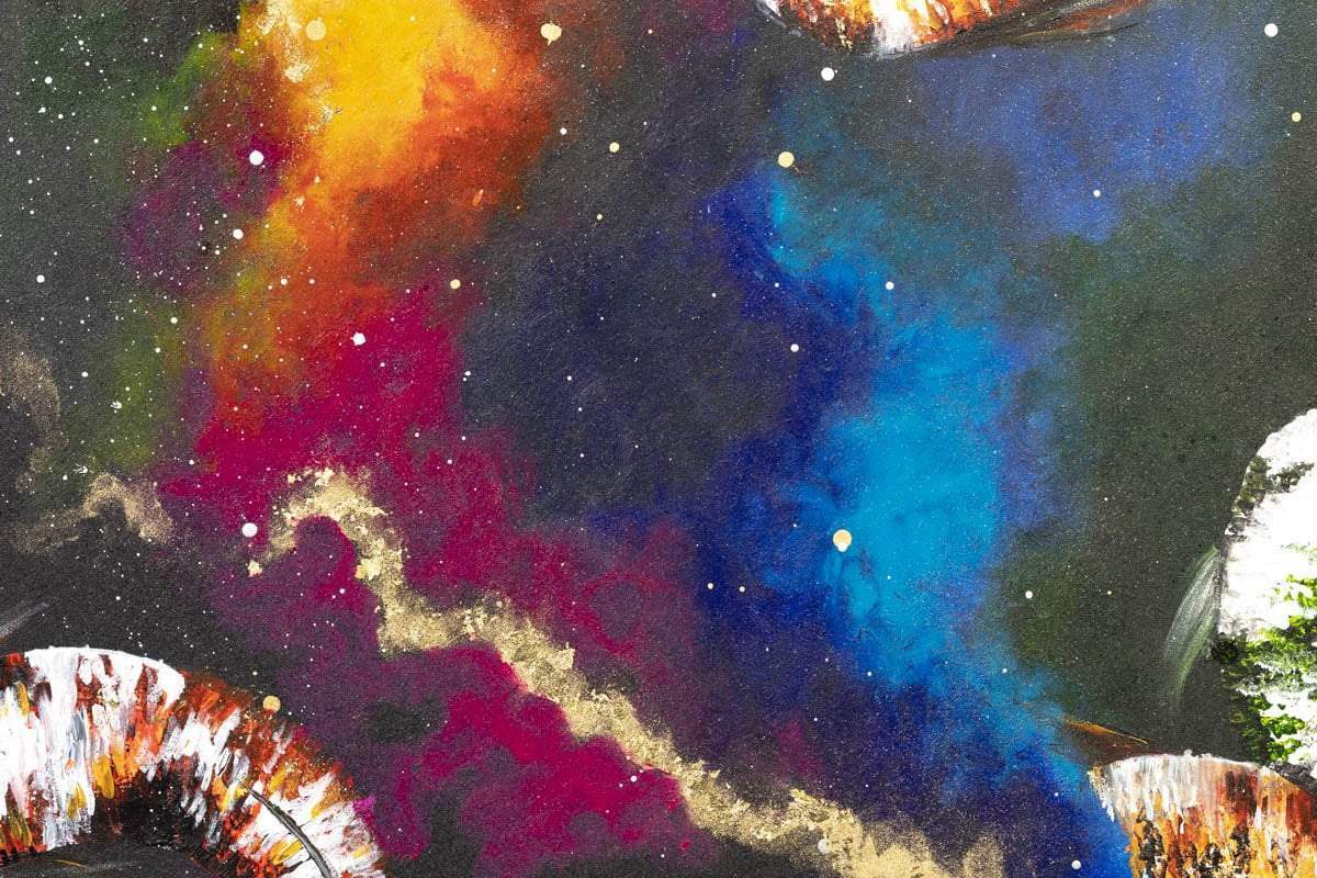 Mesmerising - Original - SOLD by artist Becky Smith - Wyecliffe Galleries