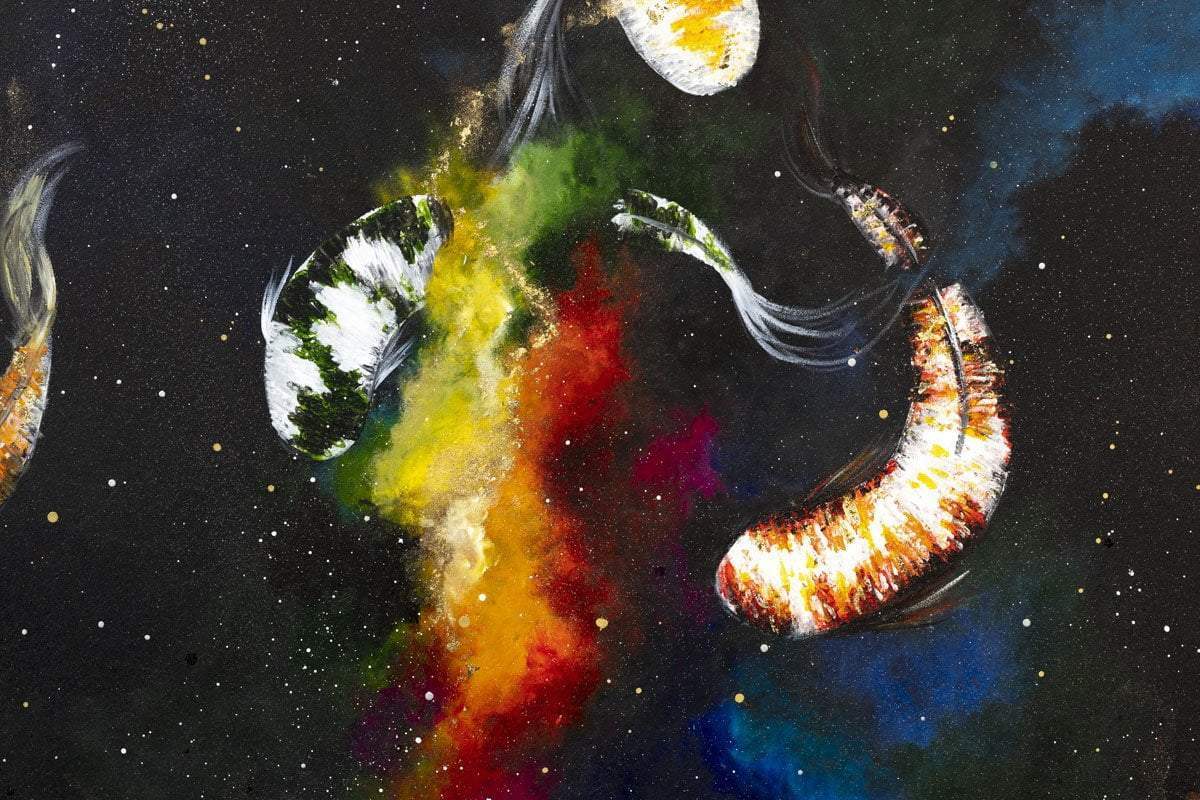 Mesmerising - Original - SOLD by artist Becky Smith - Wyecliffe Galleries