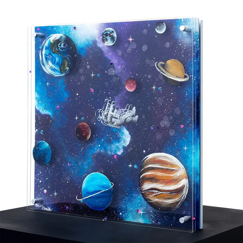 Microgravity - Original - SOLD by artist Becky Smith - Wyecliffe Galleries