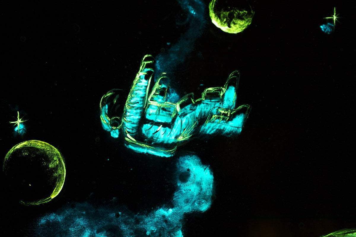 Microgravity - Original - SOLD by artist Becky Smith - Wyecliffe Galleries