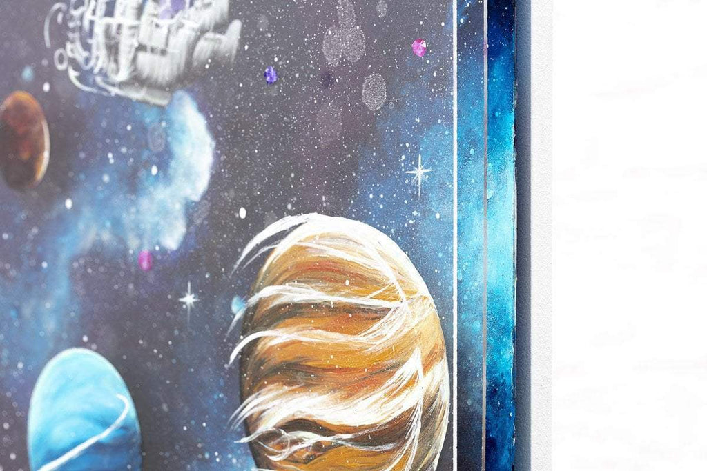 Microgravity - Original - SOLD by artist Becky Smith - Wyecliffe Galleries