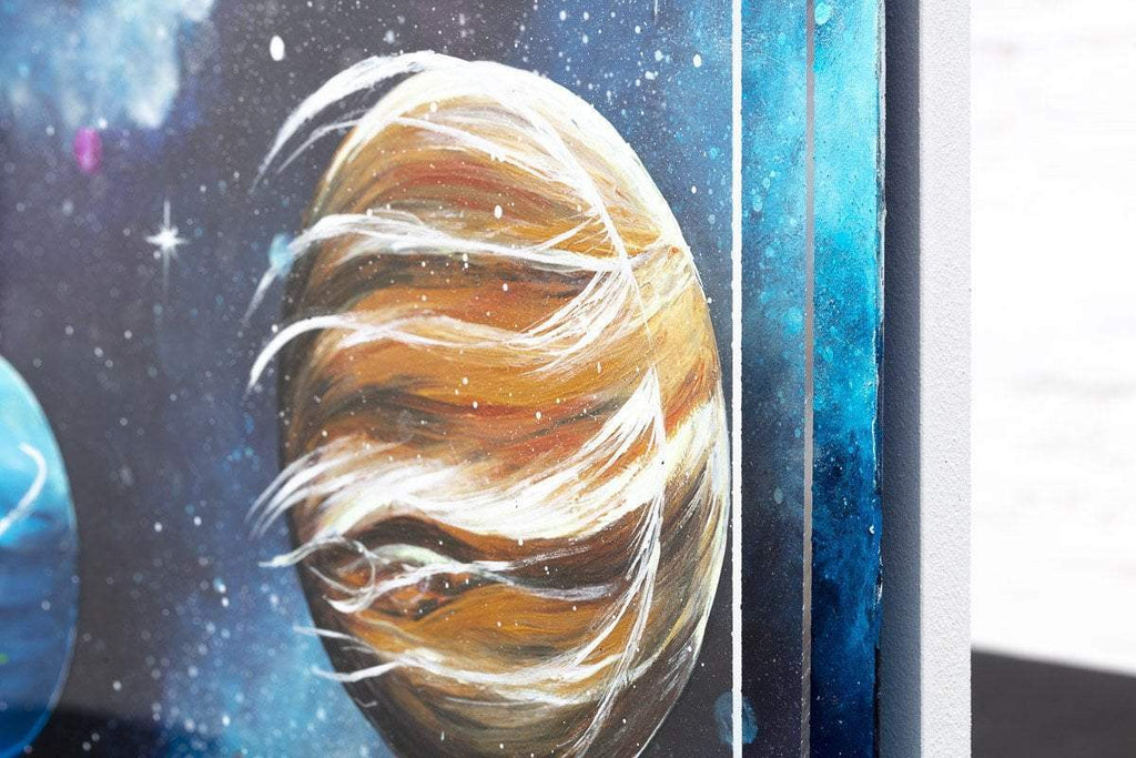 Microgravity - Original - SOLD by artist Becky Smith - Wyecliffe Galleries