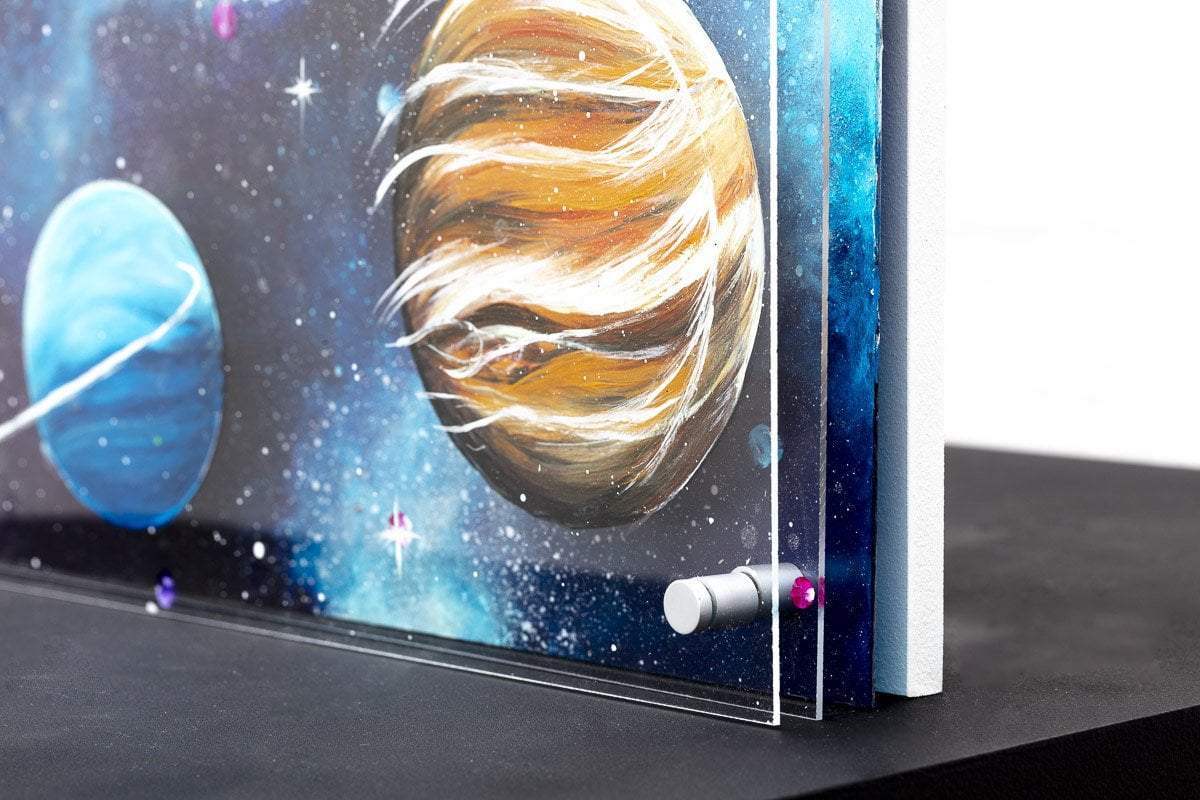 Microgravity - Original - SOLD by artist Becky Smith - Wyecliffe Galleries